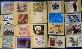 Stamps, GB QEII collection of mint PHQ cards, mainly sealed in individual plastic bags. Good