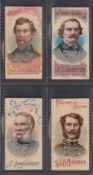 Cigarette cards, USA, Duke's, Histories of Generals (Booklets), four booklets, Gen. W.J. Hardee, A.