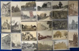 Postcards, a further Moreton-in-the-Marsh and area selection of 60+ cards, photographs and rail