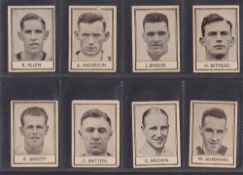 Trade cards, Barratt's, Famous Footballers, 1937-38, numbered, 31 cards (fair/gd)