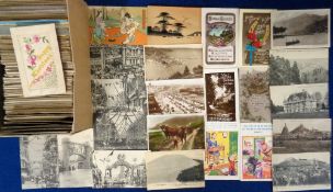 Postcards, a collection of approx. 700 general foreign topographical and a few UK cards, inc.