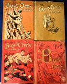 The Boy's Own, 4 annuals for 1896/97, 1935/36, 1937/38, & 1938/39 sold with 12 editions of The Boy's