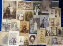Photographs, 8 vintage and Victorian photograph albums, most containing some photographs together