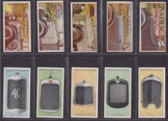 Cigarette cards, Motoring, two sets, Illingworth, Motor Car Bonnets (25 cards, some with slight