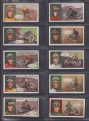 Cigarette cards, 2 sets, Ogden's Famous Dirt Track Riders, Players Speedway Riders (gd)