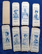 Cigarette cards, Carreras Turf uncut slides, Famous Film Stars, singles (set 50 cards) (gd/vg)