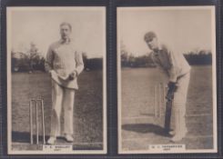 Cigarette cards, Phillips, Cricketers (Premium issue), four cards, all Kent, nos 25C F.E. Woolley,