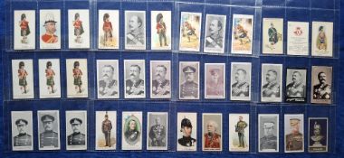 Cigarette cards & trade cards, over 200 type cards, all Military related, more interesting and