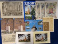 Postcards, a selection of approx. 90 cards to include, RP trams Accrington, Northants Notre Dame