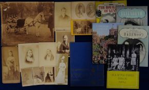 Ephemera, Royalty collection inc. magazines, Sixty Years a Queen hardback edition, our royal