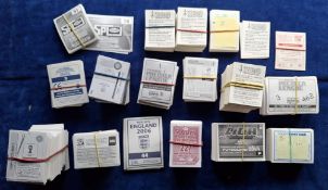 Trade stickers, approx. 1400 all Football related part sets including Panini World Cup Brazil 2014