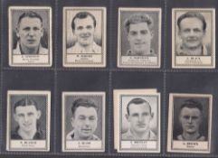 Trade cards, Barratt's, Famous Footballers (Non Descriptive), 1947-50, unnumbered, 79 different
