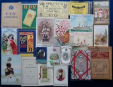 Ephemera, a selection of 33 items of printed ephemera inc. BDV cigarette gifts catalogue and BDV