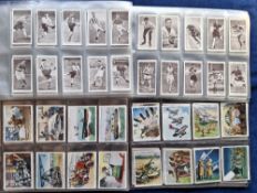 Cigarette cards, 24 sets from various issuers; Churchman (15, including Railway Working 2nd, Life in