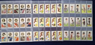 Cigarette cards, 10 sets all Ogden's Horse Racing themed; Prominent Racehorses 1933, Steeplechase