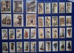 Cigarette cards, Players & Wills, 22 sets; Players (13, including Picturesque Bridges, The Nations
