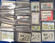 Stamps, GB QEII duplicated collection of miniature sheets, UM, to include Architecture, Rowland