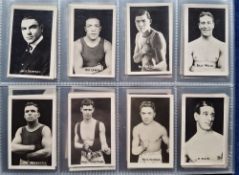 Trade cards, 9 sets; all sport related; Amalgamated Press Sporting Champions (66 cards), Boys