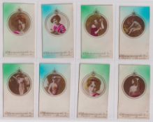 Cigarette cards, Egypt, Athanassacopoulo, Photo Series (Numbered), hand coloured photos, 'M' size,