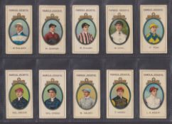 Cigarette cards, Taddy Famous Jockeys (With Frame) (set 25 cards) (fair/ near gd a few gd)