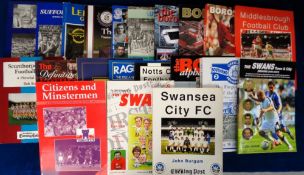 Football books, a collection of 20 modern large format soft back books, mostly Club Histories,