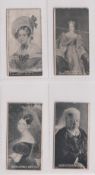 Cigarette cards, J. & T. Hodge, British Royal Family, four cards, Queen Victoria as she appeared