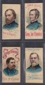 Cigarette cards, USA, Duke's, Histories of Generals (Booklets), four booklets, Gen'l. Gilmore,