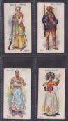 Cigarette cards, Smith's, Races of Mankind (Titled, Multi Backed), four cards, no 10 Afghanistan (