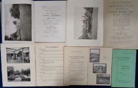 Ephemera, Sale Particulars, Villages Local to Reading, 12 items (1917-1957) to comprise Woodley,