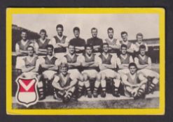 Trade card, Holland, Maple Leaf Chewing Gum, International Football Teams, type card, no 26