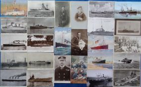 Postcards, Shipping, a very mixed shipping collection of approx. 100 cards, with Med Summer Cruise