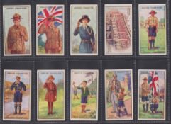 Cigarette cards, Anstie, Scout Series (set, 50 cards) (some slightly grubby and some with foxing,