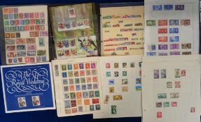 Stamps, Glory box of mint and used world stamps, various ages, also covers, stockcards, club books
