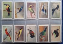 Cigarette cards, 6 sets, Gallaher British Birds by George Rankin (100 cards), Abdulla Feathered