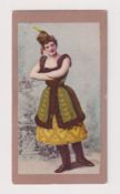 Cigarette card, M.H. Wooller, London, Beauties 'BOCCA', type card, ref. H39, picture no 23 (gd/