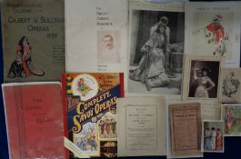 Entertainment, Opera, Gilbert and Sullivan, 41 items relating to G&S including programmes (D’Oyly