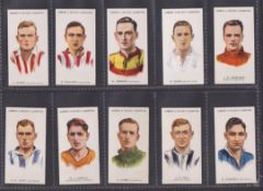 Cigarette cards, Lambert & Butler Footballers 1930-1 (set 50 cards) (gen vg)