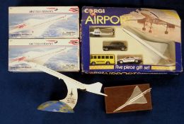Aviation models, Concorde, 'The Spirit of Concorde' 50th Anniversary scale model with Concorde on