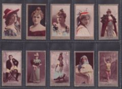 Cigarette cards, USA, Kinney Actresses, selection of 30 cards from four different series,