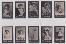 Cigarette cards, Richmond Cavendish Actresses PILPI II (set 50 cards) (a few with grubby backs,