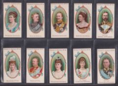 Cigarette cards, Gallaher Royalty Series (set 50 cards) (mostly gd a few with slight marks)