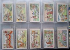 Cigarette cards, China, approx. 300 cards contained in a modern album, variety of issuers