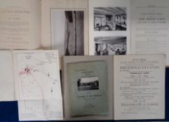Ephemera, Sale Particulars, Buckinghamshire, 6 items to comprise Turville & Northend 1914 (2 but 1