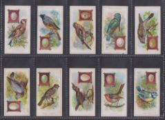 Trade cards, Chocolat De Villars British Birds & Their Eggs (set 24 cards) plus Gossage British