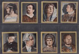 Cigarette cards, Germany, Garbaty Gold Saba Brand, Buhnenstars (set 250 cards) (a few grubby backs