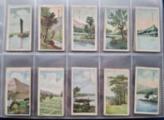 Cigarette cards, China, over 370 cards contained in modern album, variety of issuers including names