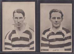 Cigarette cards, Phillips, Footballers, (Premium size), 20 different cards, nos 99 West Ham, 314