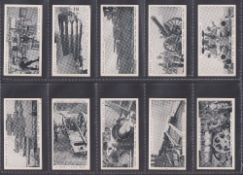 Cigarette cards, 2 sets; Ogden's Modern War Weapons, Lambert & Butler Naval Portraits (series of 50)