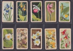 Trade cards, Brooke Bond USA, Wild Flowers of North America (all blue backs) (set 48 cards) (gd)