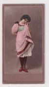 Cigarette card, Churchman's, Beauties, 'CHOAB', type card, ref. H21, picture no 44, 'Churchman's